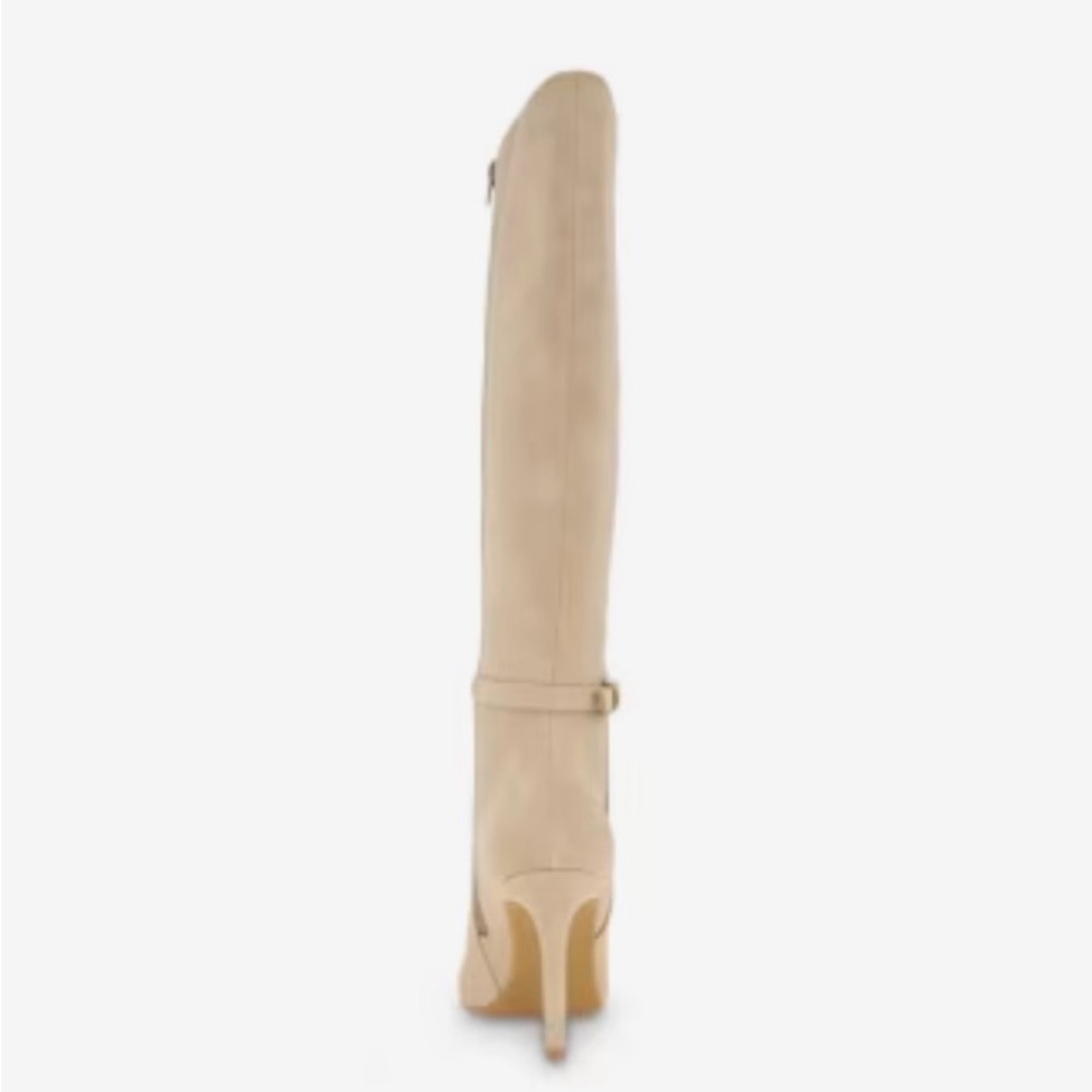 BCBG Generation Women's Abbin Beige Suede Dress Boot -- 6.5 - Picture 2 of 12